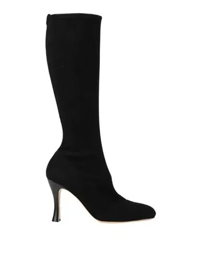 Sergio Rossi Woman Boot Black Size 8 Leather