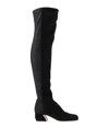 Sergio Rossi Knee Boots In Black