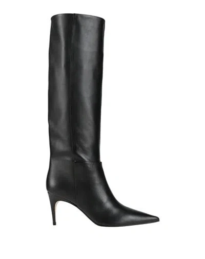 Sergio Rossi Woman Boot Black Size 8.5 Leather