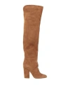 Sergio Rossi Woman Boot Camel Size 5 Soft Leather