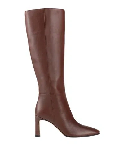 Sergio Rossi Woman Boot Chocolate Brown Size 6 Leather