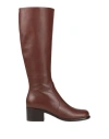 Sergio Rossi Woman Boot Chocolate Brown Size 6.5 Leather