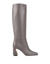 Sergio Rossi Woman Boot Grey Size 7.5 Soft Leather