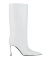 Sergio Rossi Woman Boot White Size 8 Leather