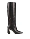 Sergio Rossi Woman Knee Boots Black Size 9 Soft Leather