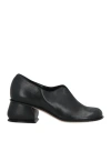 Sergio Rossi Woman Loafers Black Size 6 Leather In Black