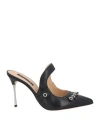Sergio Rossi Woman Mules & Clogs Black Size 6 Leather In Black