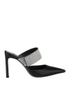 Sergio Rossi Sr Paris 95mm Leather Mules In Black