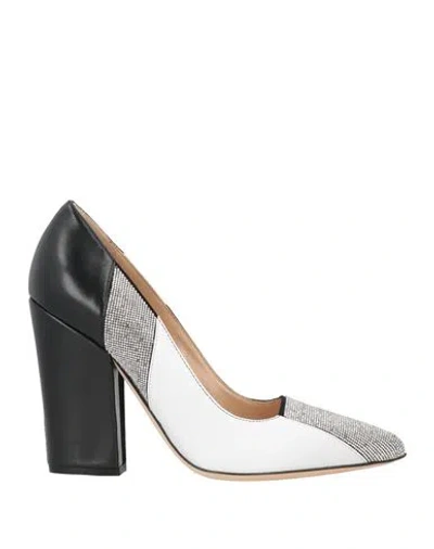 Sergio Rossi Woman Pumps Black Size 6 Leather