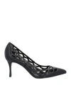 Sergio Rossi Mermaid Court Shoes In Black