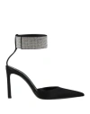 Sergio Rossi Woman Pumps Black Size 8 Textile Fibers In Black