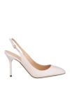 Sergio Rossi Woman Pumps Light Pink Size 6 Textile Fibers
