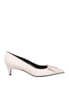 Sergio Rossi Woman Pumps Light Pink Size 8 Textile Fibers In Pink