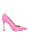 Sergio Rossi Woman Pumps Light Purple Size 8 Leather