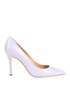 Sergio Rossi Woman Pumps Lilac Size 6.5 Leather In Purple