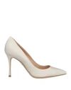 Sergio Rossi Woman Pumps Off White Size 7 Textile Fibers