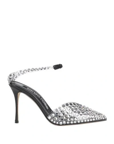 Sergio Rossi Woman Pumps Transparent Size 5 Pvc - Polyvinyl Chloride