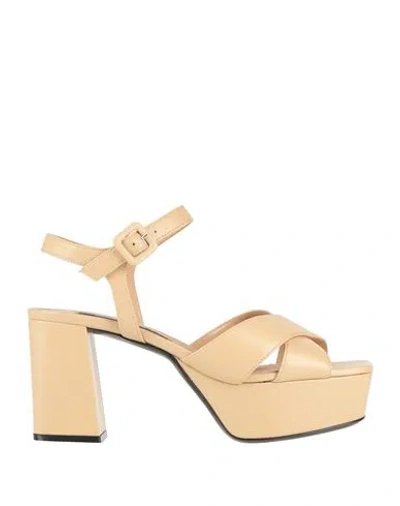 Sergio Rossi Alicia 85mm Patent Leather Sandals In White