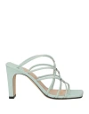 Sergio Rossi Grazie Sergio Strappy Sandals In Green