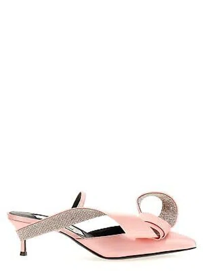 Pre-owned Sergio Rossi X Area 'area Marquise' Mules In Pink