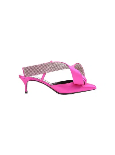 Sergio Rossi X Area Crystal Mule Pump