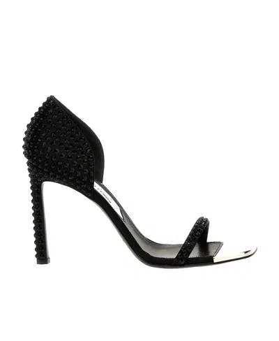 SERGIO ROSSI SERGIO ROSSI X AREA DAGGER EMBELLISHED SANDALS