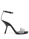 Sergio Rossi Evangelie Sandals Black In Black