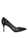 Sergio Rossi Mermaid Court Shoes In Black