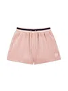 Sergio Tacchini Adele Velour Short In Pink