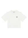 Sergio Tacchini Adele Velour T-shirt In White