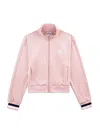 Sergio Tacchini Adele Velour Track Jacket In Pink