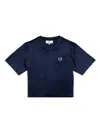 Sergio Tacchini Adele Velour T-shirt In Blue