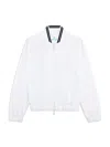 Sergio Tacchini Adria Mesh Track Jacket In White