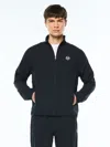 Sergio Tacchini Affondo Performance Track Jacket In Black