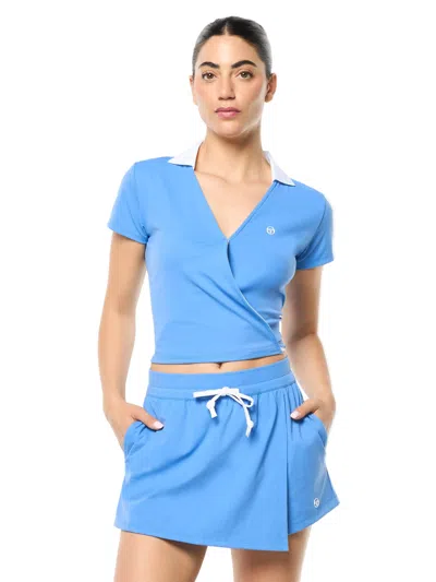 Sergio Tacchini Agata Wrap Polo In Multi