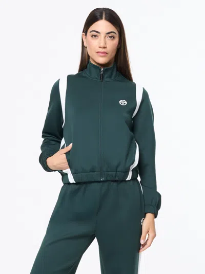 Sergio Tacchini Anna Track Jacket In Green