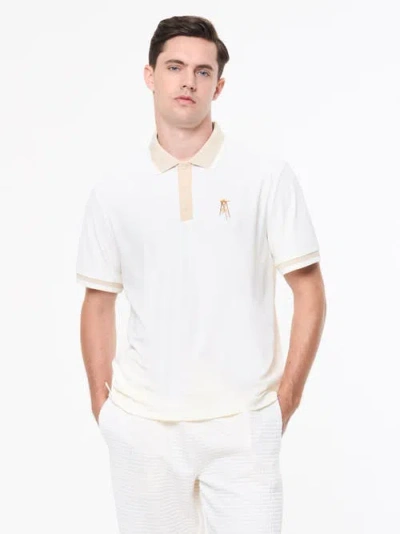 Sergio Tacchini Arbitro Polo In White