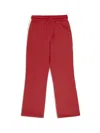 Sergio Tacchini Ardea Straight Leg Track Pant In Red