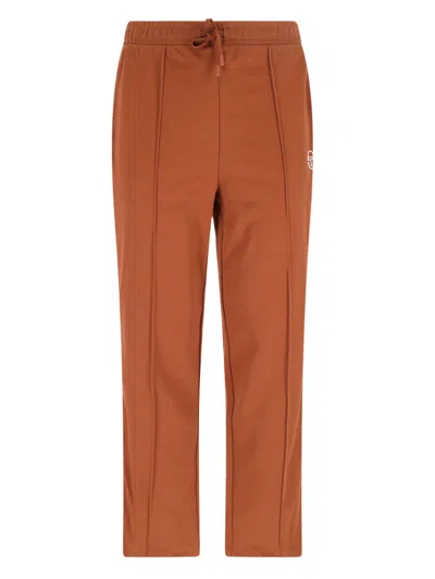 Sergio Tacchini Armando Track Pants In Brown