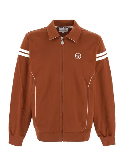 Sergio Tacchini Armando Track Top In Brown