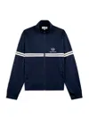 Sergio Tacchini Arturo Mesh Track Jacket In Blue