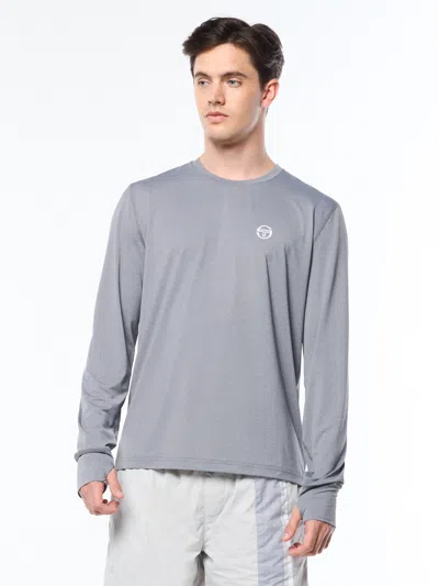 Sergio Tacchini Attivo Damarindo Long Sleeve Tee In Gray