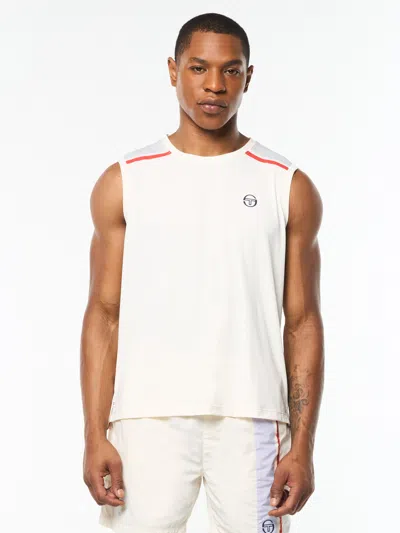 Sergio Tacchini Attivo Damarindo Tank In White