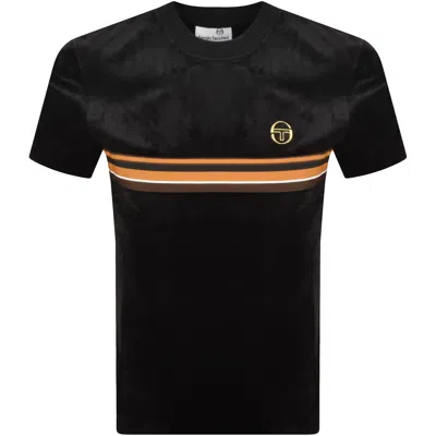 Sergio Tacchini Ayme T Shirt Black