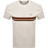 Sergio Tacchini Ayme T Shirt Cream In Neutral
