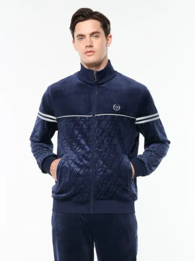 Sergio Tacchini Bandiera Track Jacket In Blue