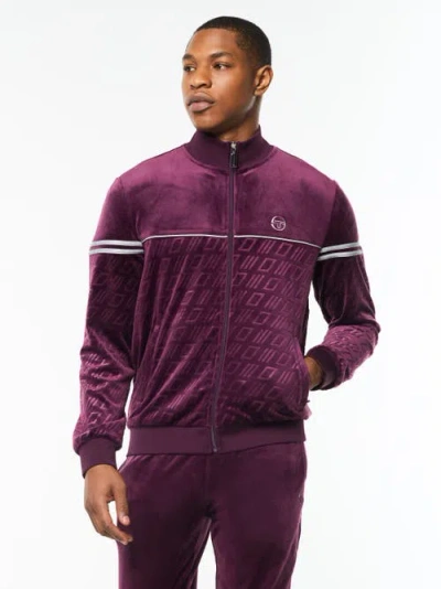 Sergio Tacchini Bandiera Track Jacket In Purple