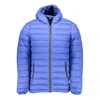 Sergio Tacchini Blue Polyester Jacket In Blue