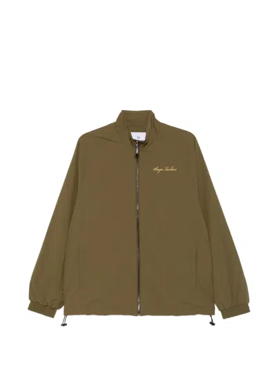 Sergio Tacchini Brunelleschi Logo-embroidered Jacket In Green