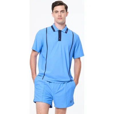 Sergio Tacchini Campo Court Polo In Blue